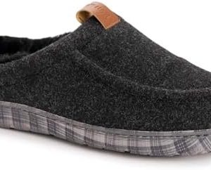 MUK LUKS Men's Miles Clog | Cozy Comfort Footwear for Everyday Use | Perfect Indoor/Outdoor Slippers | Durable & Stylish
