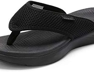 DREAM PAIRS Women's Arch Support Flip Flops with Soft Cushioning for Comfort - Ideal for Beach & Casual Wear