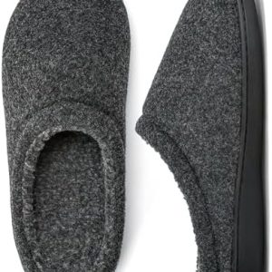 Cozyone Men's Memory Foam Slippers - Warm Indoor Outdoor House Shoes with Plush Lining & Non-Slip Sole - Sizes 7-14
